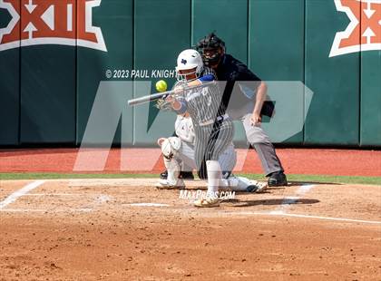Thumbnail 1 in Grandview vs. Santa Gertrudis Academy (UIL 3A Softball Semifinal) photogallery.