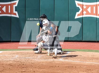 Thumbnail 3 in Grandview vs. Santa Gertrudis Academy (UIL 3A Softball Semifinal) photogallery.
