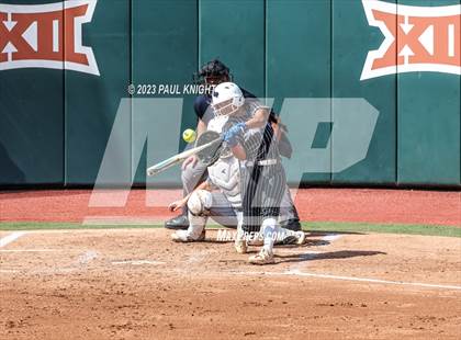 Thumbnail 2 in Grandview vs. Santa Gertrudis Academy (UIL 3A Softball Semifinal) photogallery.