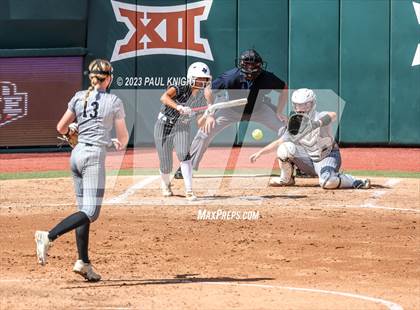 Thumbnail 1 in Grandview vs. Santa Gertrudis Academy (UIL 3A Softball Semifinal) photogallery.