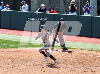 Thumbnail 2 in Grandview vs. Santa Gertrudis Academy (UIL 3A Softball Semifinal) photogallery.