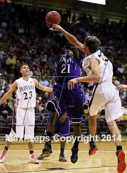 Thumbnail 1 in Cheyenne Mountain vs. Denver South (CHSAA 4A Semifinal) photogallery.