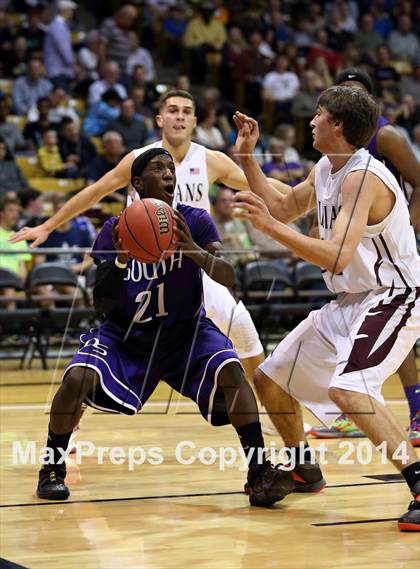 Thumbnail 3 in Cheyenne Mountain vs. Denver South (CHSAA 4A Semifinal) photogallery.