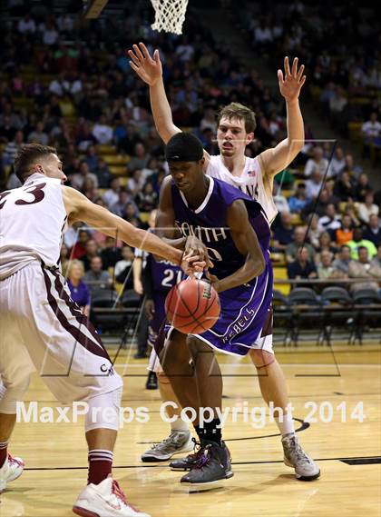 Thumbnail 3 in Cheyenne Mountain vs. Denver South (CHSAA 4A Semifinal) photogallery.