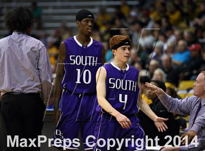 Thumbnail 2 in Cheyenne Mountain vs. Denver South (CHSAA 4A Semifinal) photogallery.