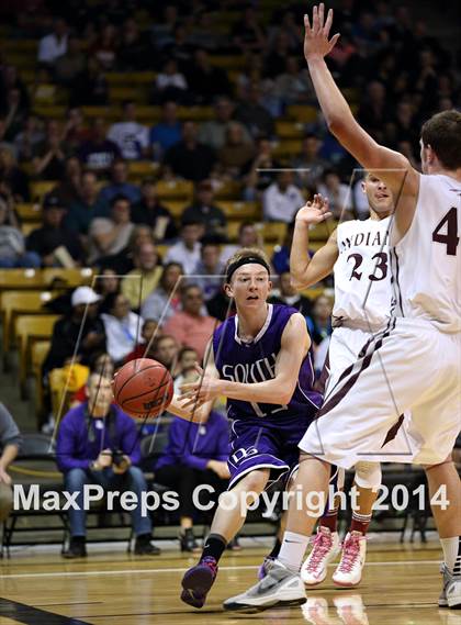 Thumbnail 2 in Cheyenne Mountain vs. Denver South (CHSAA 4A Semifinal) photogallery.