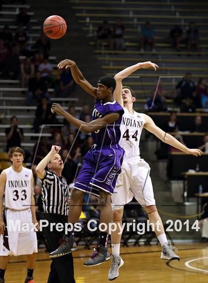 Thumbnail 3 in Cheyenne Mountain vs. Denver South (CHSAA 4A Semifinal) photogallery.