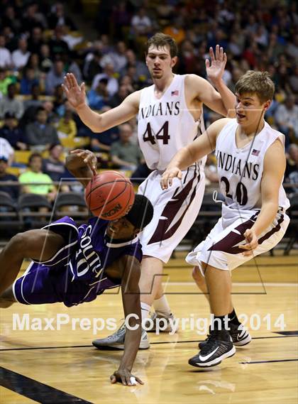 Thumbnail 2 in Cheyenne Mountain vs. Denver South (CHSAA 4A Semifinal) photogallery.