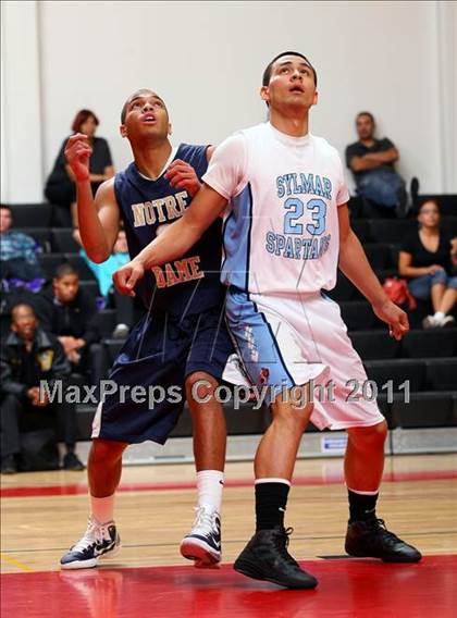 Thumbnail 2 in Sylmar vs. Notre Dame (War on the Floor Extravaganza) photogallery.