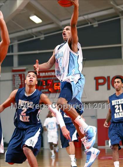 Thumbnail 2 in Sylmar vs. Notre Dame (War on the Floor Extravaganza) photogallery.