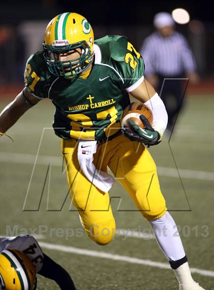 Thumbnail 3 in South vs Bishop Carroll (KSHSAA 5A Regional Playoff) photogallery.