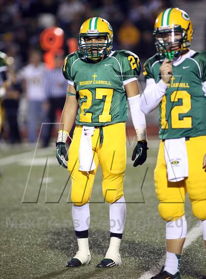 Thumbnail 3 in South vs Bishop Carroll (KSHSAA 5A Regional Playoff) photogallery.