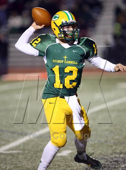 Thumbnail 3 in South vs Bishop Carroll (KSHSAA 5A Regional Playoff) photogallery.