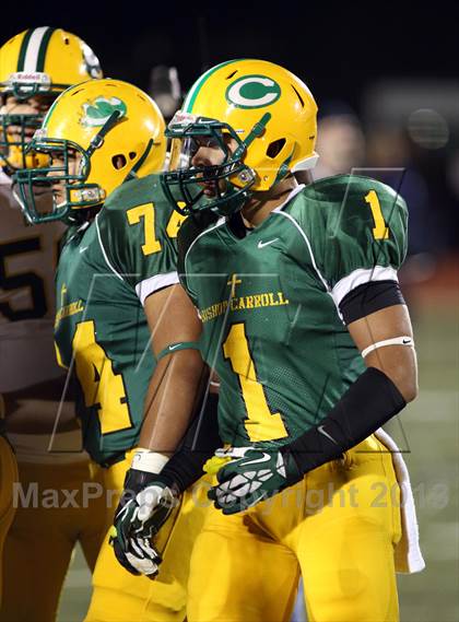 Thumbnail 1 in South vs Bishop Carroll (KSHSAA 5A Regional Playoff) photogallery.