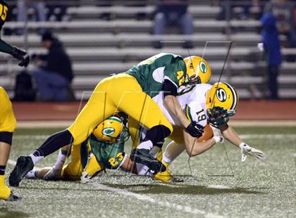 Thumbnail 3 in South vs Bishop Carroll (KSHSAA 5A Regional Playoff) photogallery.