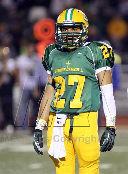 Thumbnail 2 in South vs Bishop Carroll (KSHSAA 5A Regional Playoff) photogallery.