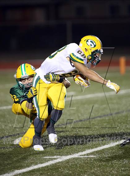 Thumbnail 2 in South vs Bishop Carroll (KSHSAA 5A Regional Playoff) photogallery.