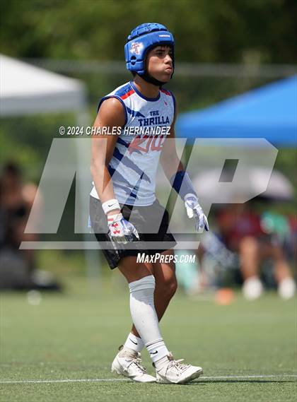 Thumbnail 2 in Tidehaven vs Jacksboro (Texas 7 on 7 State Tournament) photogallery.