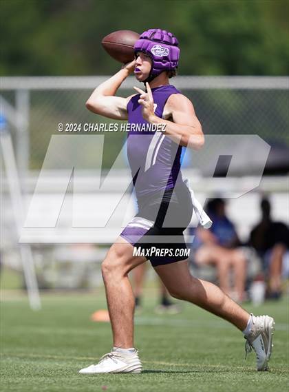 Thumbnail 2 in Tidehaven vs Jacksboro (Texas 7 on 7 State Tournament) photogallery.