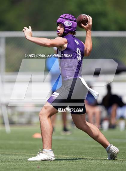 Thumbnail 1 in Tidehaven vs Jacksboro (Texas 7 on 7 State Tournament) photogallery.