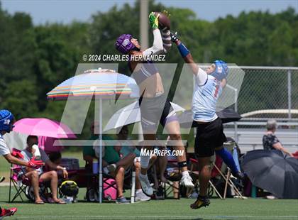 Thumbnail 2 in Tidehaven vs Jacksboro (Texas 7 on 7 State Tournament) photogallery.