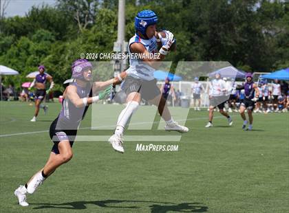 Thumbnail 2 in Tidehaven vs Jacksboro (Texas 7 on 7 State Tournament) photogallery.