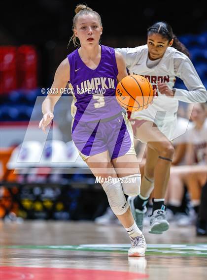 Thumbnail 3 in Lumpkin County vs. Hebron Christian Academy (GHSA 3A Championship) photogallery.