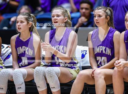Thumbnail 3 in Lumpkin County vs. Hebron Christian Academy (GHSA 3A Championship) photogallery.