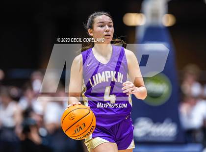 Thumbnail 2 in Lumpkin County vs. Hebron Christian Academy (GHSA 3A Championship) photogallery.