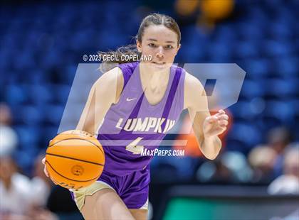 Thumbnail 2 in Lumpkin County vs. Hebron Christian Academy (GHSA 3A Championship) photogallery.