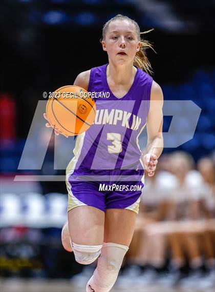 Thumbnail 3 in Lumpkin County vs. Hebron Christian Academy (GHSA 3A Championship) photogallery.