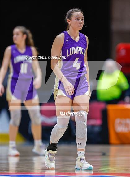 Thumbnail 3 in Lumpkin County vs. Hebron Christian Academy (GHSA 3A Championship) photogallery.