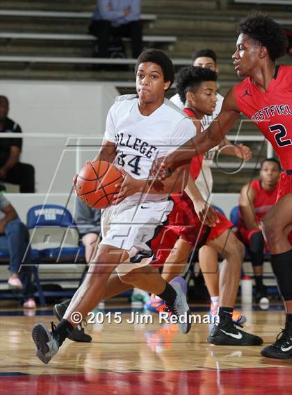Thumbnail 2 in College Park vs. Westfield (McDonald's Texas Invitational) photogallery.