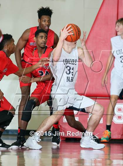 Thumbnail 1 in College Park vs. Westfield (McDonald's Texas Invitational) photogallery.