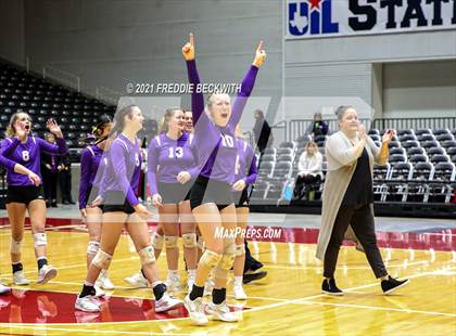 Thumbnail 1 in Wink vs. Thrall (UIL Volleyball 2A Semi-Finals)  photogallery.