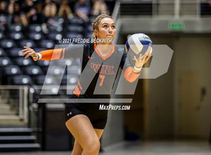 Thumbnail 3 in Wink vs. Thrall (UIL Volleyball 2A Semi-Finals)  photogallery.