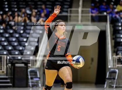 Thumbnail 2 in Wink vs. Thrall (UIL Volleyball 2A Semi-Finals)  photogallery.