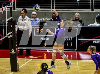 Thumbnail 3 in Wink vs. Thrall (UIL Volleyball 2A Semi-Finals)  photogallery.