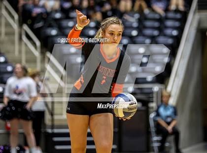 Thumbnail 2 in Wink vs. Thrall (UIL Volleyball 2A Semi-Finals)  photogallery.