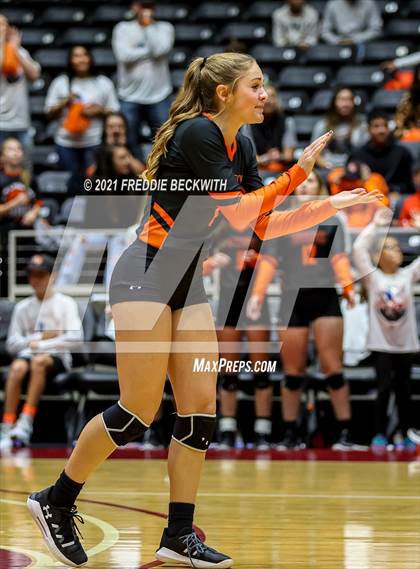 Thumbnail 2 in Wink vs. Thrall (UIL Volleyball 2A Semi-Finals)  photogallery.