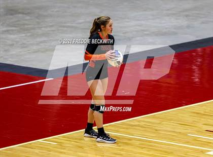 Thumbnail 2 in Wink vs. Thrall (UIL Volleyball 2A Semi-Finals)  photogallery.