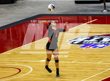 Thumbnail 2 in Wink vs. Thrall (UIL Volleyball 2A Semi-Finals)  photogallery.
