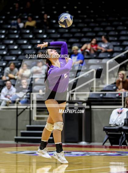 Thumbnail 3 in Wink vs. Thrall (UIL Volleyball 2A Semi-Finals)  photogallery.
