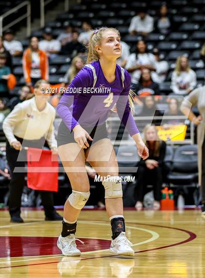 Thumbnail 3 in Wink vs. Thrall (UIL Volleyball 2A Semi-Finals)  photogallery.