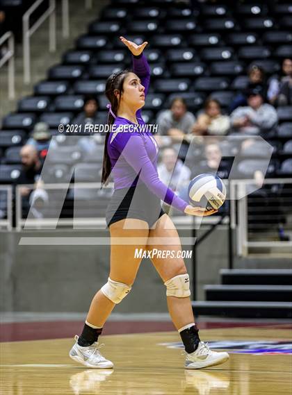 Thumbnail 2 in Wink vs. Thrall (UIL Volleyball 2A Semi-Finals)  photogallery.
