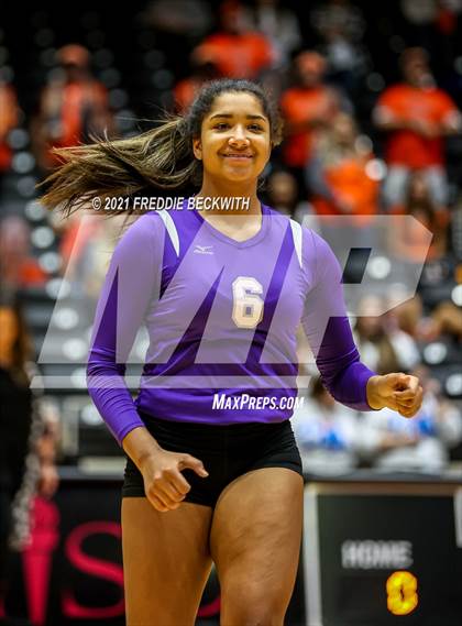 Thumbnail 2 in Wink vs. Thrall (UIL Volleyball 2A Semi-Finals)  photogallery.