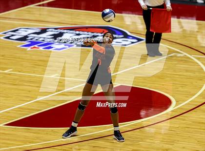 Thumbnail 3 in Wink vs. Thrall (UIL Volleyball 2A Semi-Finals)  photogallery.