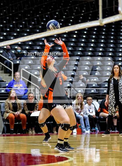 Thumbnail 1 in Wink vs. Thrall (UIL Volleyball 2A Semi-Finals)  photogallery.