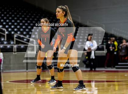 Thumbnail 1 in Wink vs. Thrall (UIL Volleyball 2A Semi-Finals)  photogallery.
