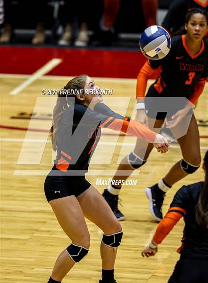 Thumbnail 3 in Wink vs. Thrall (UIL Volleyball 2A Semi-Finals)  photogallery.